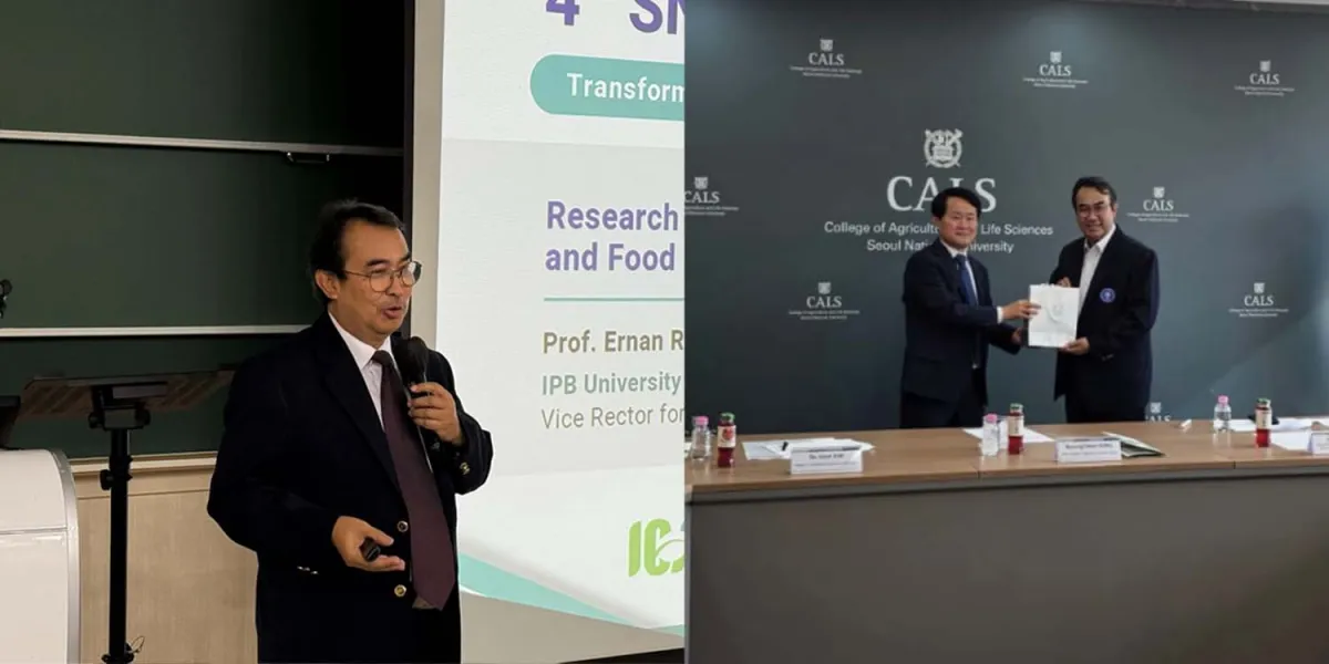 Forum SNU–IPB Green Bio Science ke-4 Perkuat Kolaborasi Riset Pertanian dan Teknologi Pangan Indonesia–Korea