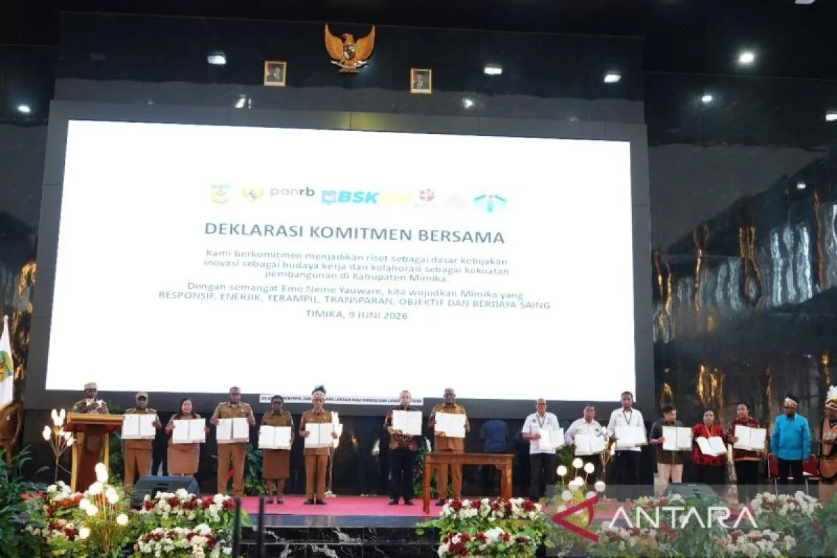 Bupati Mimika: Mimika Innovation Week 2026 Dorong Ekosistem Riset dan Inovasi Daerah
