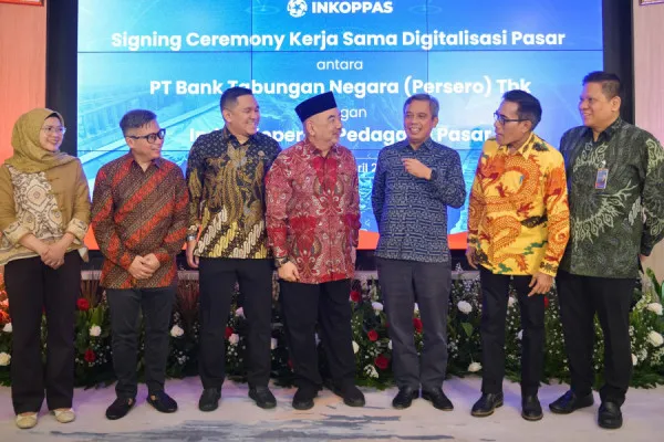 BTN Gandeng INKOPPAS Perluas Akses Keuangan Pedagang Pasar