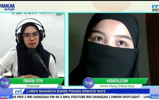 Pisang Srikaya Raye, Aqidatulizzah Soroti Peluang Usaha Kuliner yang Berputar Cepat