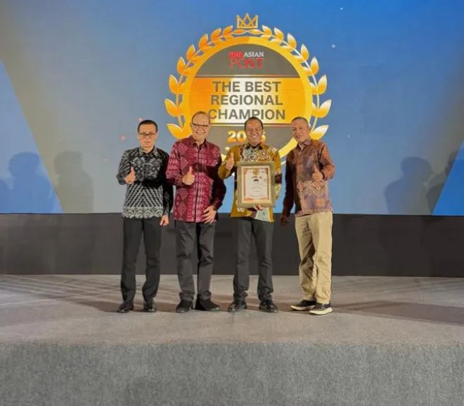 BPR Marunting Sejahtera Raih Penghargaan The Asian Post di Tingkat Nasional