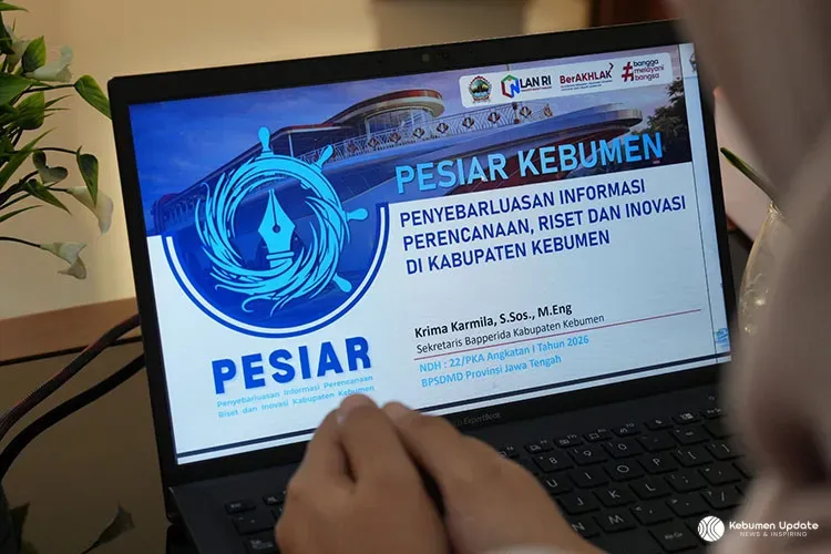 Pemkab Kebumen Luncurkan PESIAR, Portal Terpadu Informasi Perencanaan, Riset, dan Inovasi Daerah
