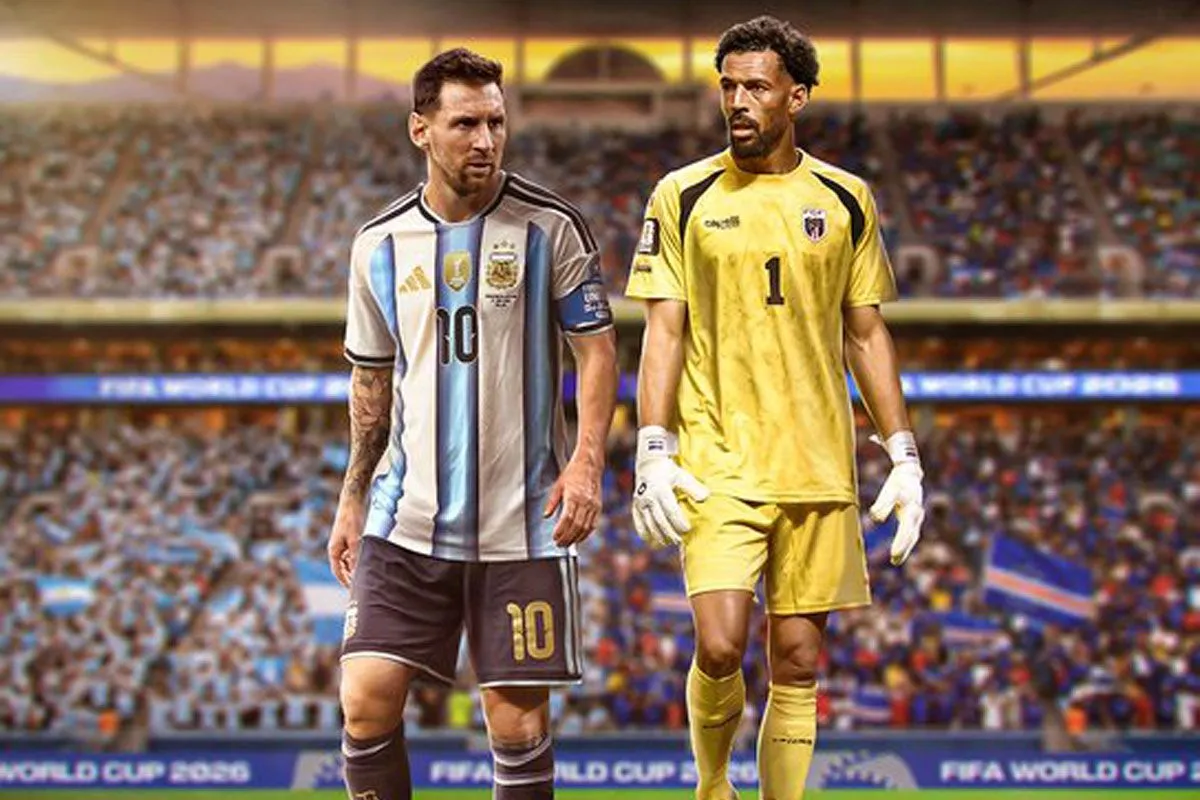 Cek Fakta: Foto Kiper Cape Verde Vozinha Merangkul Lionel Messi di Ruang Ganti Disebut Hasil AI