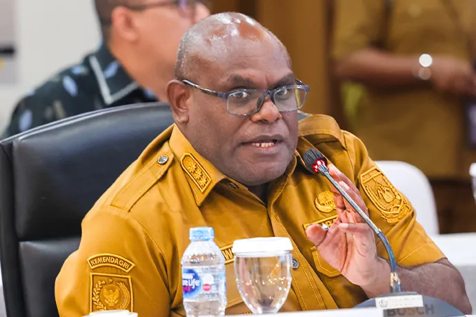 Gubernur Papua Tengah Ikut Audiensi Pemprov se-Tanah Papua dengan Dirjen Perimbangan Keuangan
