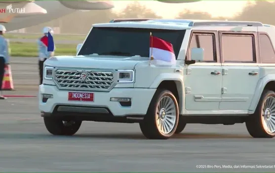 Maung MV3 Garuda Limousine Dampingi Presiden Prabowo di KTT ASEAN ke-48 di Cebu