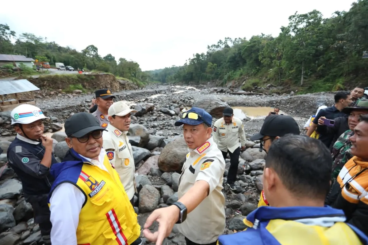 Kasatgas PRR Minta Papan Informasi Dipasang di Lokasi Rehabilitasi Infrastruktur Bencana di Bener Meriah