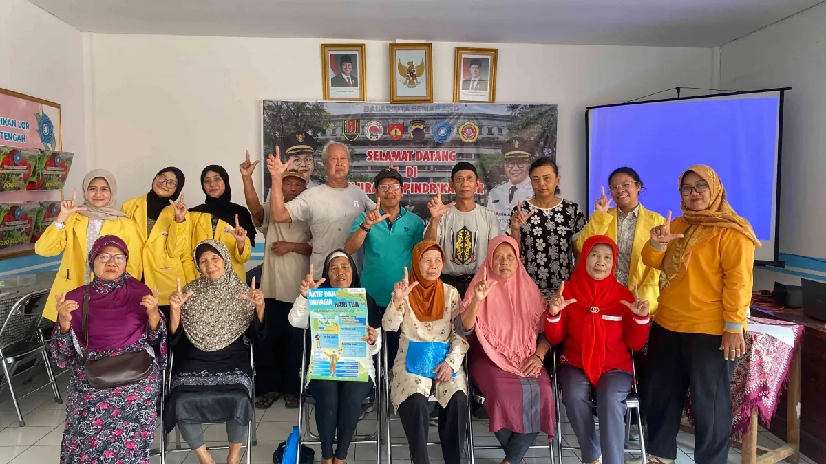 Edukasi Gizi dan Skrining Kesehatan untuk Lansia Digelar di Pakhuwon Poncol Semarang