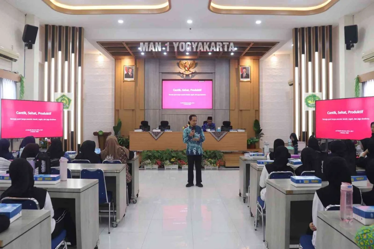 MAN 1 Yogyakarta Gelar Gerakan Aksi Bergizi untuk Cegah Anemia pada Remaja