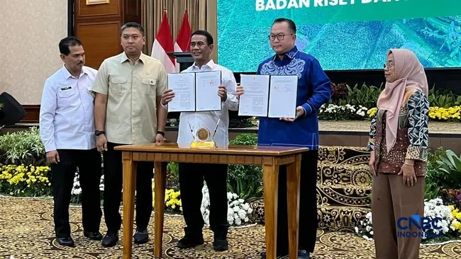 Kementerian Pertanian dan BRIN Teken MoU untuk Percepat Swasembada Pangan