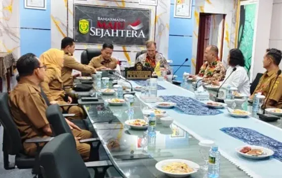 Kuliner Khas Banjar Warnai Kunjungan Wakil Dubes Belanda ke Balai Kota Banjarmasin