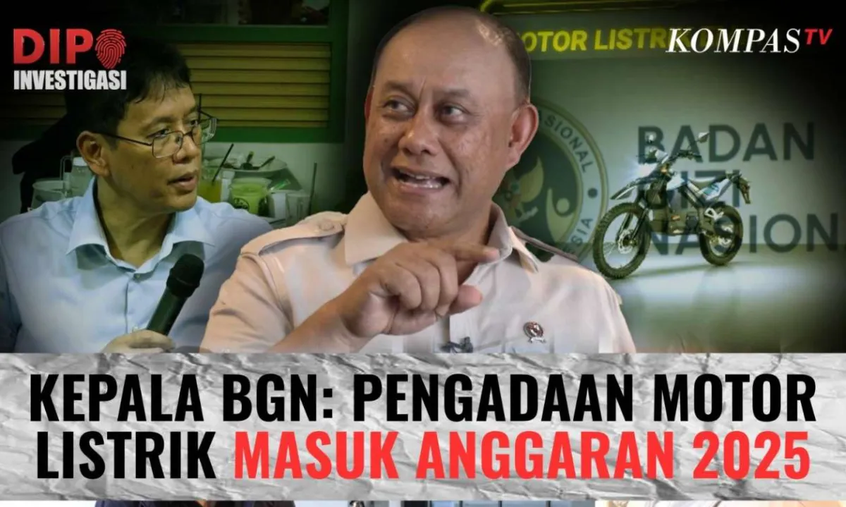 Kepala BGN Klarifikasi Polemik Pengadaan Motor Listrik MBG: Dirancang Sejak Awal dan Masuk Anggaran 2025