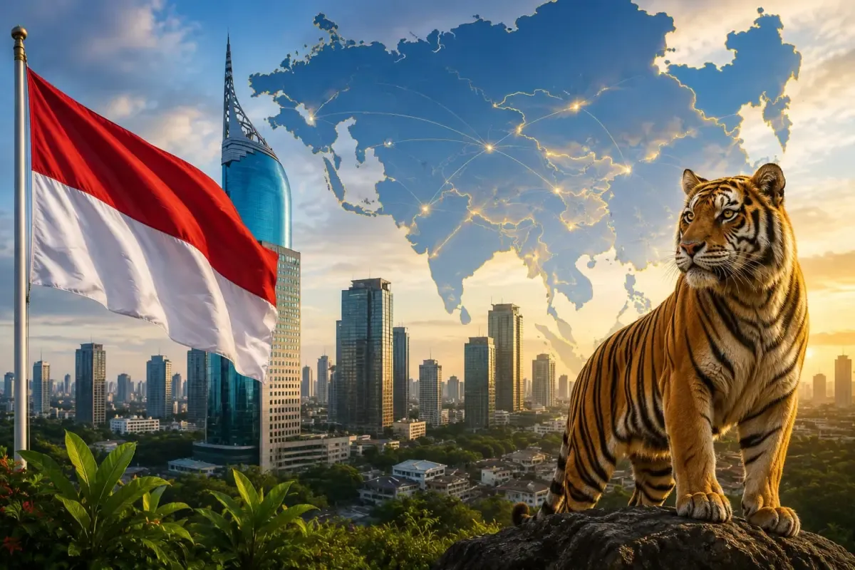 Institute of Post Crisis World Masukkan Indonesia dalam Daftar ‘Macan Asia Baru’ 2026