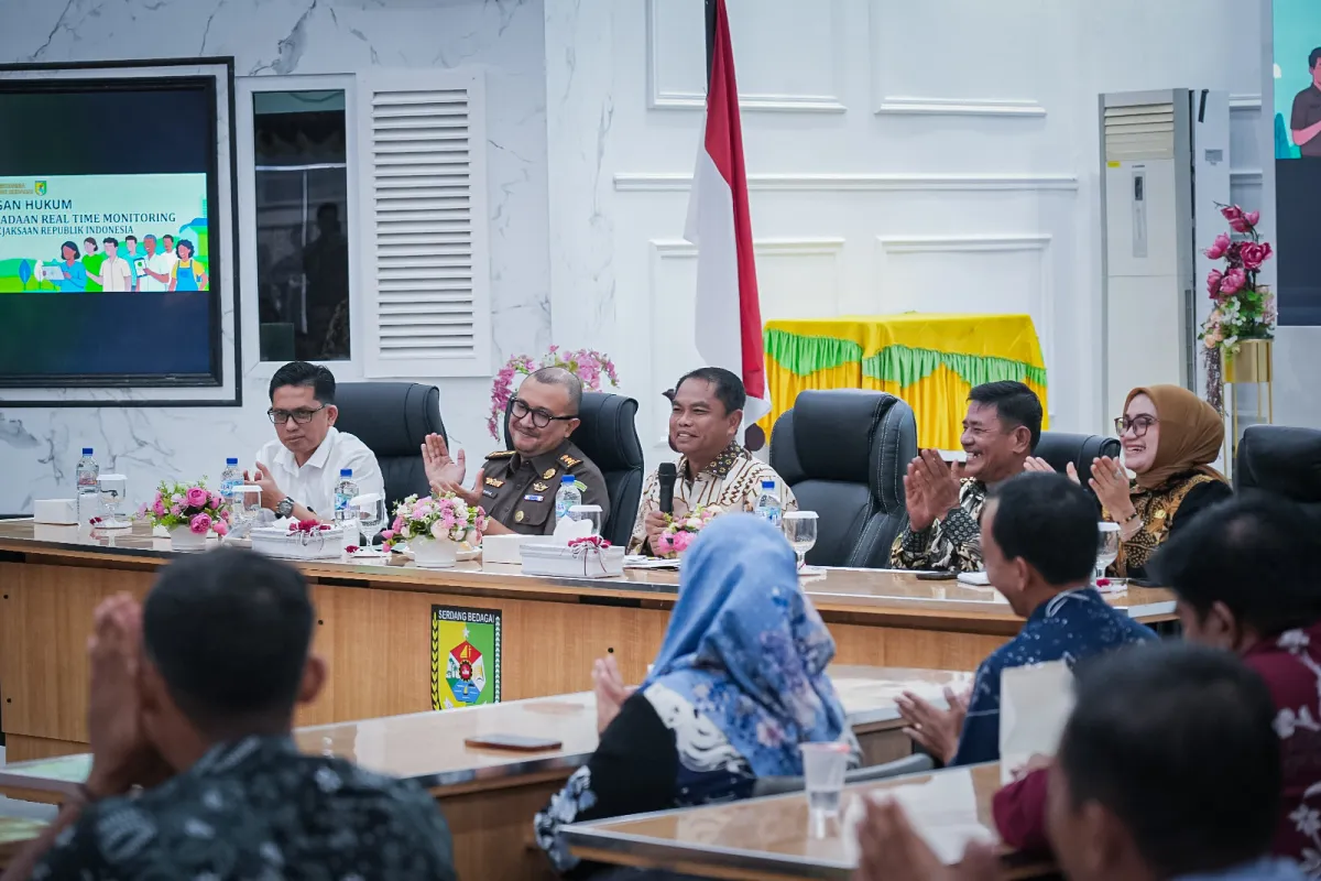 Bupati Sergai Tekankan Transparansi Keuangan Desa Lewat Program Jaga Desa Kejari Sergai