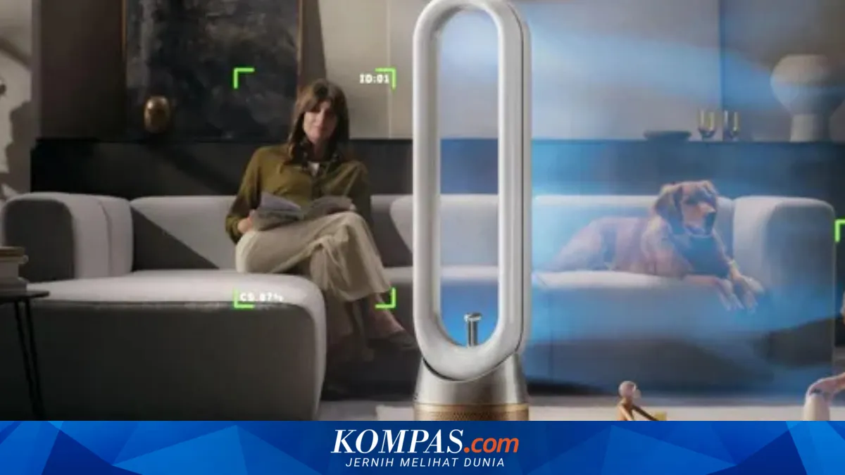Dyson Rilis Kipas Pintar Find+Follow Purifier Cool, Dilengkapi AI Pelacak Posisi Pengguna