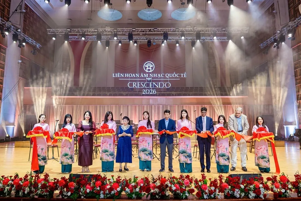 Lebih dari 1.300 Peserta Ikuti Festival Musik Internasional Crescendo - Hanoi 2026