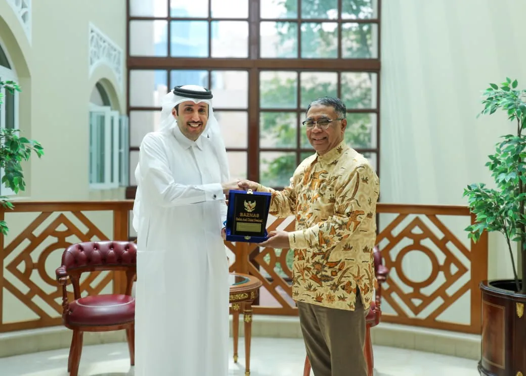 BAZNAS RI dan Dubes Qatar Bahas Penguatan Kerja Sama Kemanusiaan dan Zakat Lintas Negara