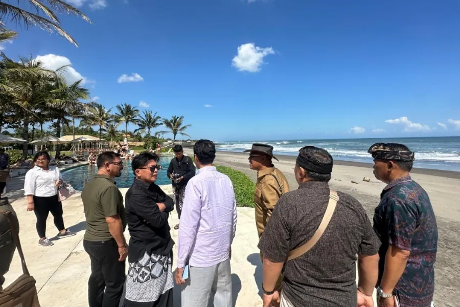 Sidak di Bali Beach Glamping, Pansus TRAP DPRD Bali Dalami Dugaan Pelanggaran Sempadan Pantai dan Akses ke Pura Dalem