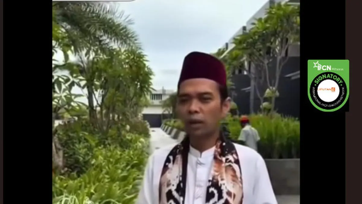 Cek Fakta: Video Ustaz Abdul Somad Disebut Bagi-bagi Rp50 Juta untuk 10 Orang, Ini Hasil Penelusuran