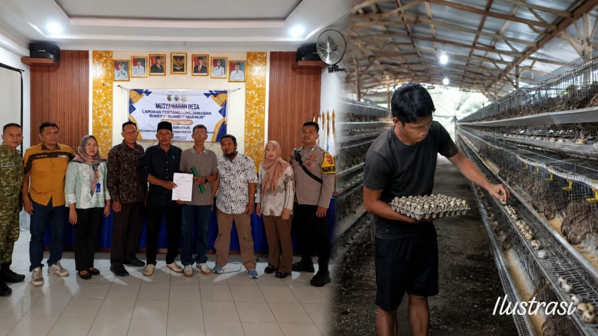 Warga Desa Sukaraja Minta Keterbukaan Pengelolaan Dana BUMDes Budidaya Puyuh Rp320 Juta