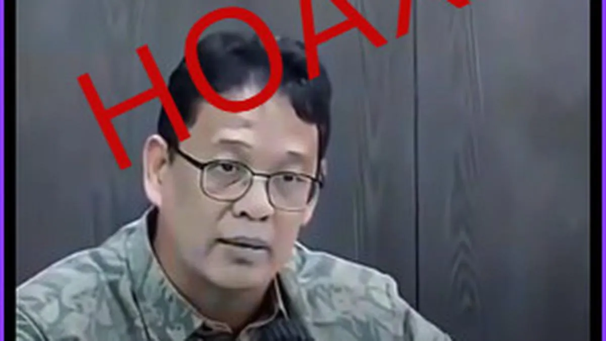 Cek Fakta: Video Menkeu Purbaya soal Hukuman Mati Koruptor Ternyata Hoaks