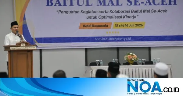 Wagub Aceh Dorong Transparansi Pengelolaan Zakat, Baitul Mal Diminta Perkuat Kepercayaan Publik
