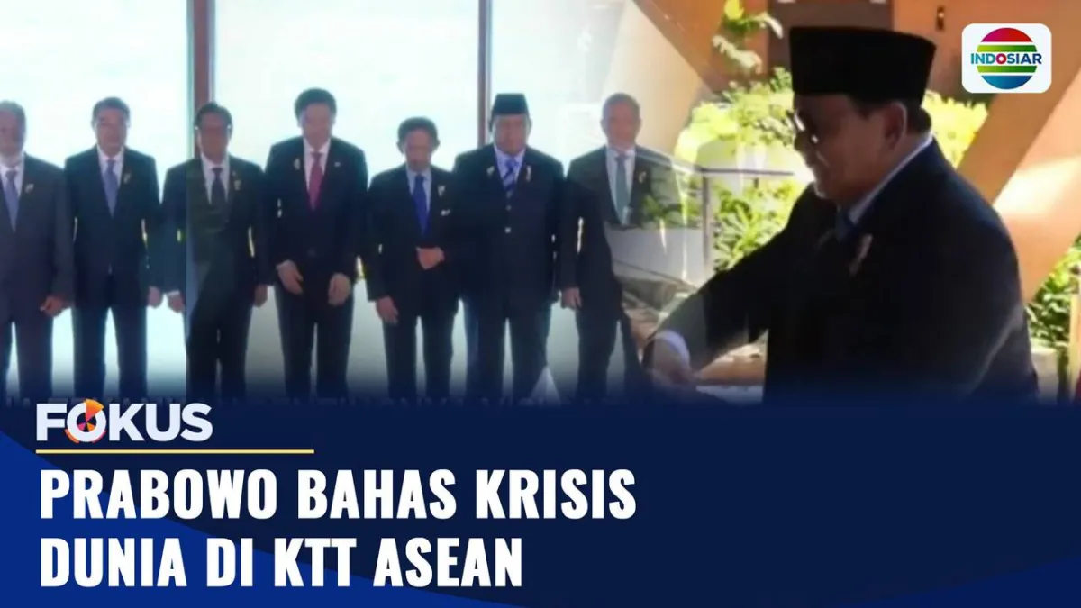 Prabowo Ikuti Retret KTT ASEAN di Filipina, Bahas Dampak Konflik Global