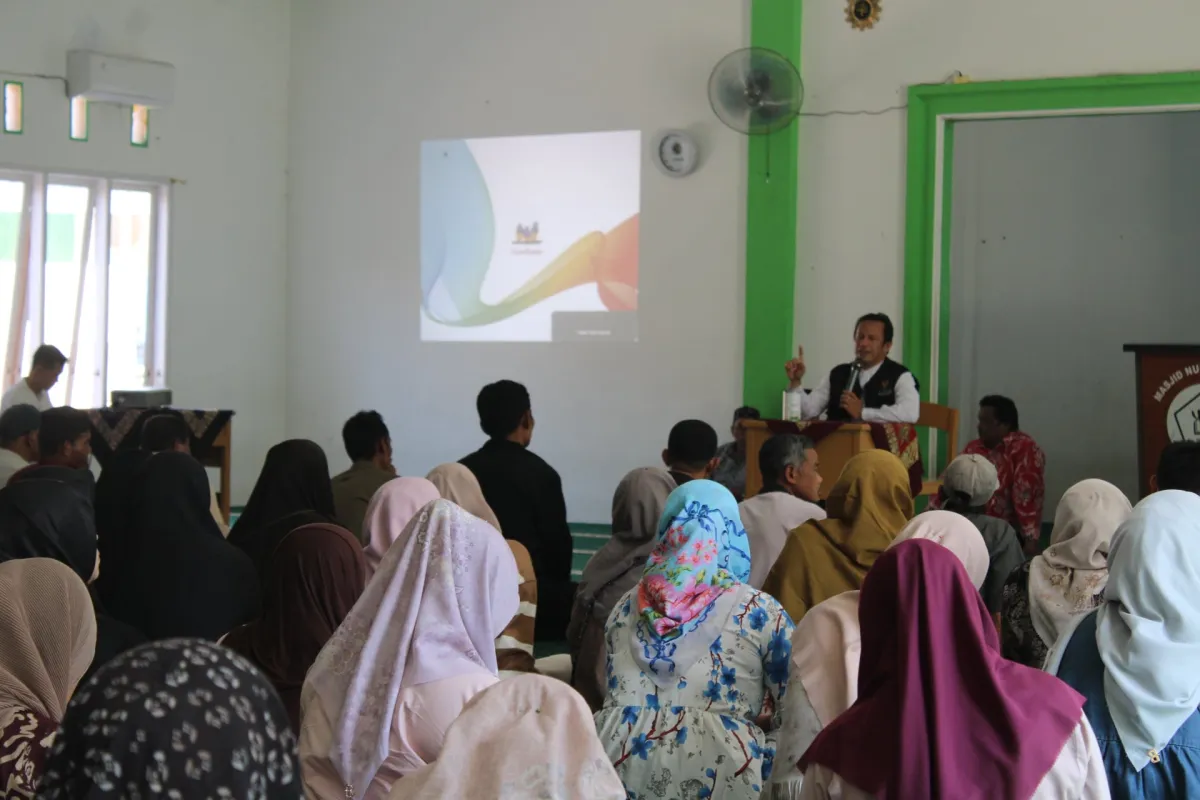 BAZNAS Kota Solok Sosialisasikan Program Sedekah Subuh Serambi Madinah kepada Orang Tua Siswa MAN