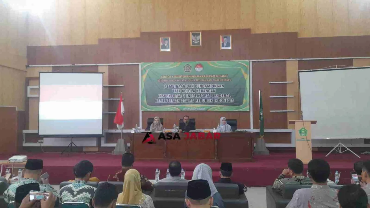 Inspektorat Kemenag Beri Pembinaan Tata Kelola Keuangan Madrasah di Ciamis