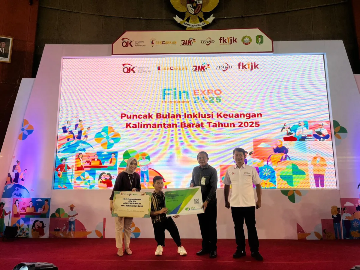 FinEXPO 2025 Pontianak Dorong Inklusi Keuangan di Kalbar, BPJS Ketenagakerjaan Tekankan Pentingnya Perlindungan Sosial
