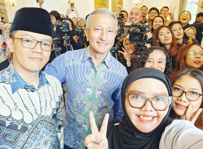 Menlu Singapura Kunjungi Indonesia, Bahas Penguatan Kerja Sama dan Apresiasi Operasi SAR Dukono