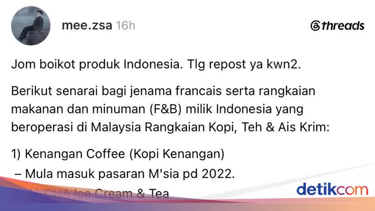 Seruan Boikot Kuliner Indonesia di Malaysia: Ketika Emosi Digital Menguji Nalar, Identitas, dan Hubungan Bertetangga