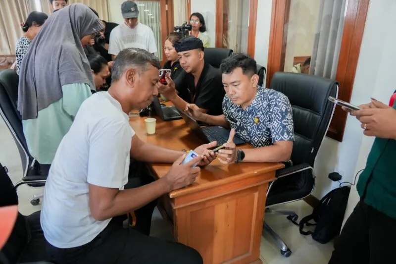 Pemkab Badung Uji Coba Aplikasi Perlinsos untuk Tingkatkan Akurasi Data Penerima Bansos