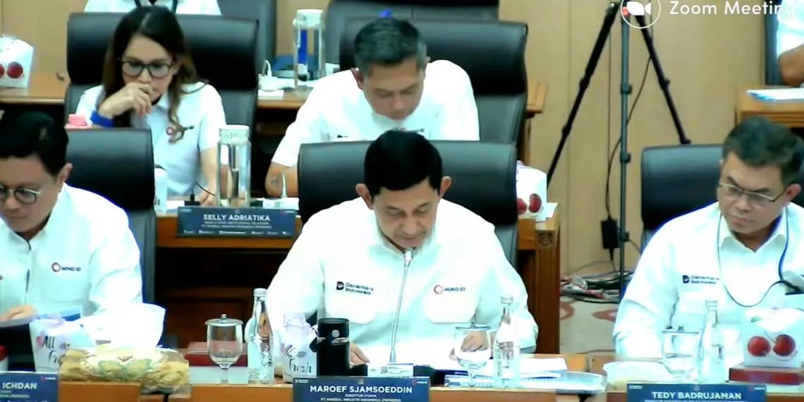 Tren Harga Komoditas dan Kinerja MIND ID Grup Dikaitkan dengan Pertumbuhan Ekonomi