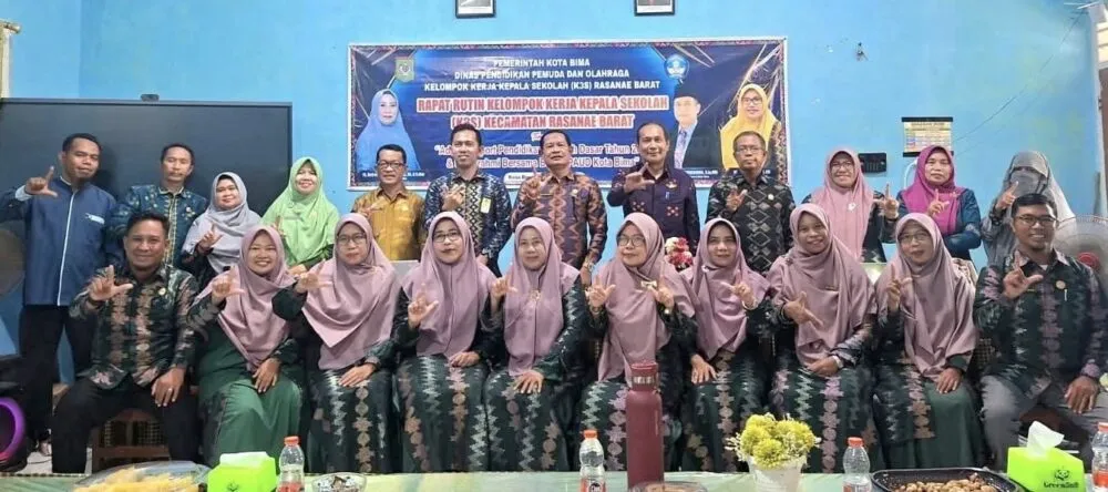 Dikpora Kota Bima Tekankan Transparansi Anggaran dan Inovasi pada Rapat K3S Rasanae Barat