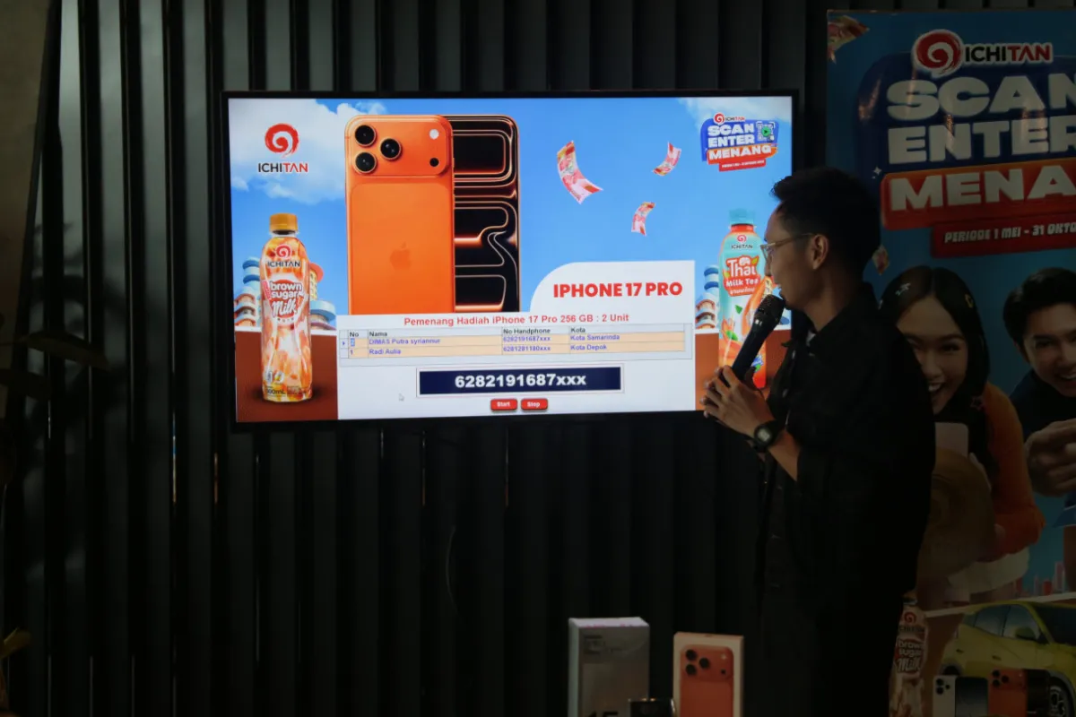 ICHITAN Umumkan 17 Pemenang Undian “Scan Enter Menang”, Tekankan Transparansi untuk Jaga Kepercayaan Konsumen