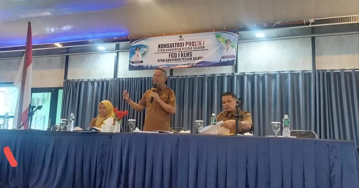 Pemkab Pesisir Selatan: Izin Pemanfaatan Lahan Bisa Ditolak Otomatis Jika Tak Sesuai RTRW