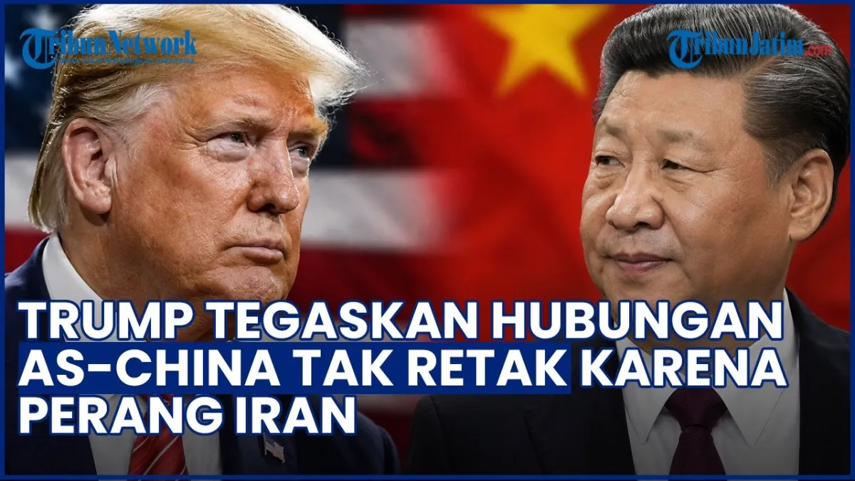 Trump Bantah Hubungan AS-China Merenggang akibat Perang Iran