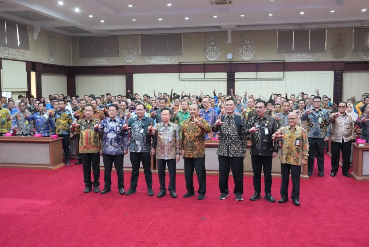Pemprov Lampung Bahas Implementasi Reformasi Tata Kelola Pertanahan Bersama ATR/BPN dan KPK