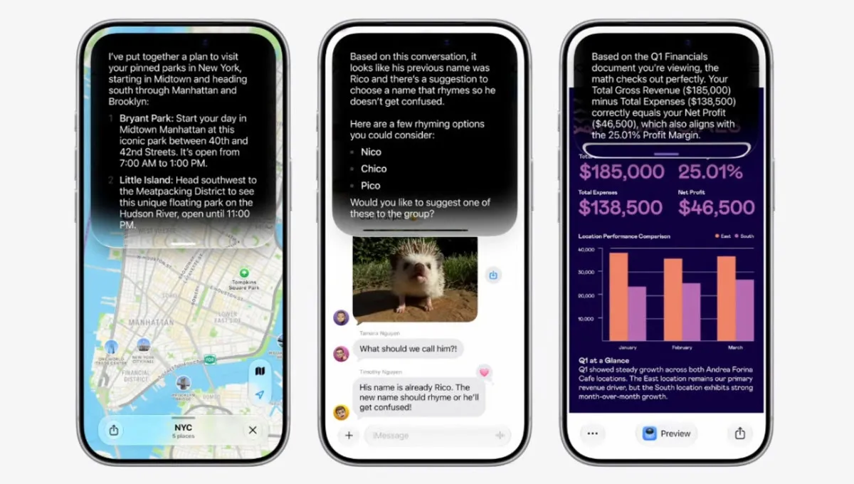 Apple Perkenalkan Siri AI Berbasis Apple Intelligence, Kini Bisa Baca Email hingga Pahami Foto