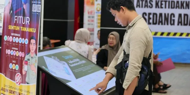 ATR/BPN Sediakan Fitur Antrean Daring di Aplikasi Sentuh Tanahku untuk Atur Jadwal Kunjungan ke Kantor Pertanahan