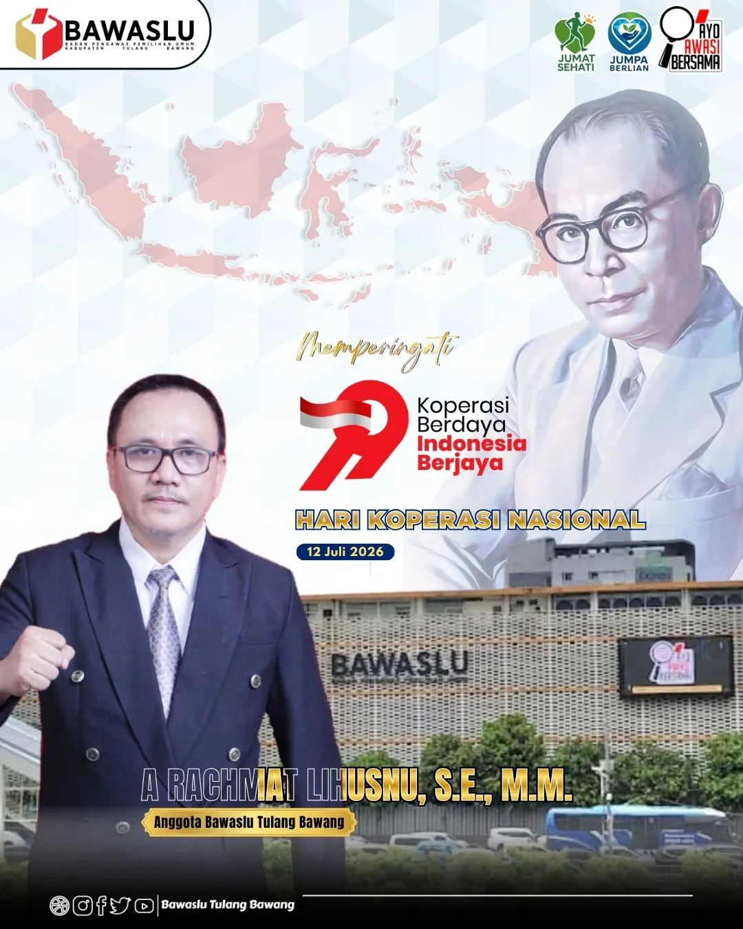 Anggota Bawaslu Tulang Bawang: Koperasi Menumbuhkan Budaya Tanggung Jawab dan Akuntabilitas