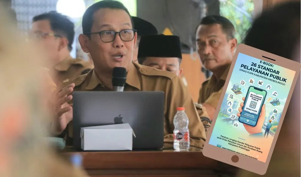Dinas PUPR Probolinggo Rilis E-Book Berisi 26 Standar Pelayanan Publik