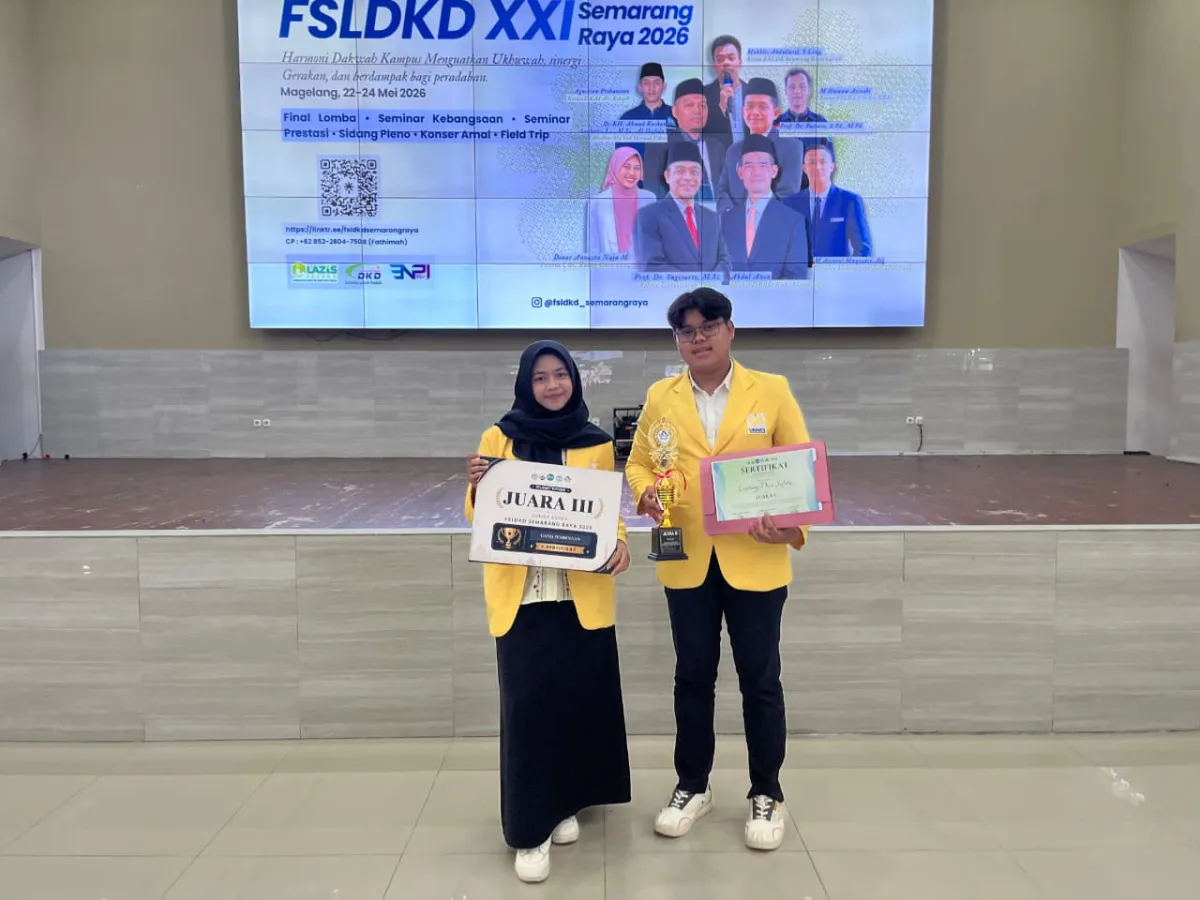 Mahasiswa Geografi FISIP UNNES Raih Juara III di FSLDK Semarang Raya