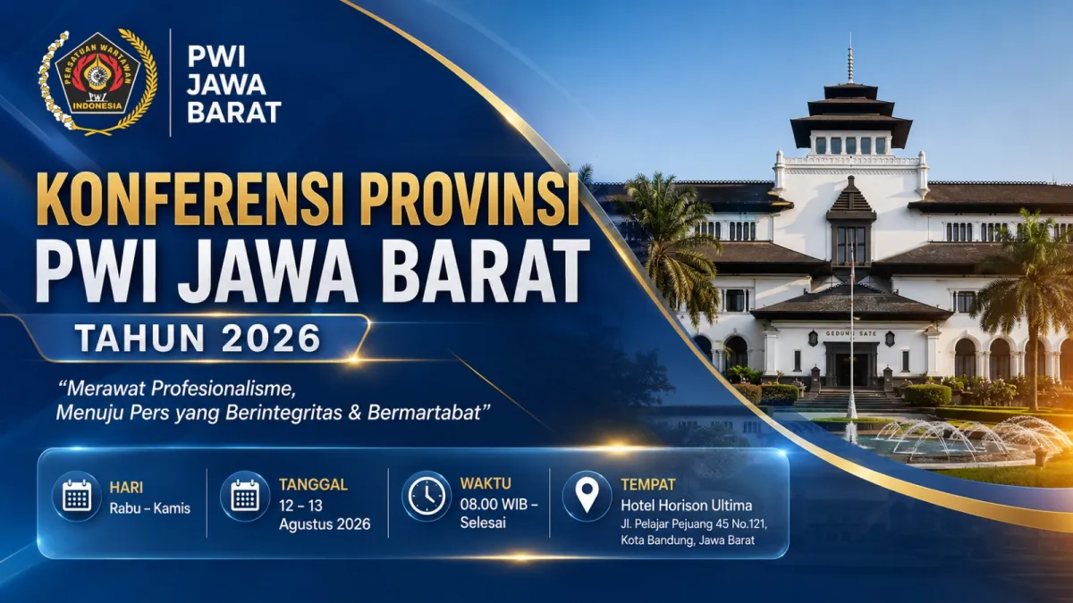 Panitia Konferprov PWI Jabar 2026 Mulai Sosialisasi Daring, Tekankan Transparansi dan Kepatuhan Aturan
