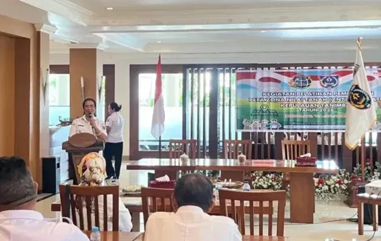 Wabup Kepulauan Tanimbar Buka Pelatihan Pembuatan Peta Zona Nilai Tanah 2026