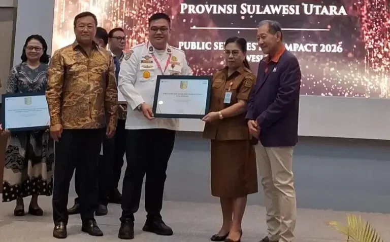 Dishub Manado Raih Public Service Award Sulut 2026, Jeffry Worang: Jadi Tantangan Tingkatkan Pelayanan