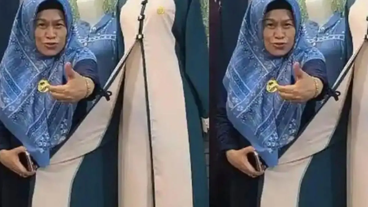 Gamis "Buka Pintu" Viral di TikTok, Pedagang Pasar Johar Sebut Sudah Lama Dijual
