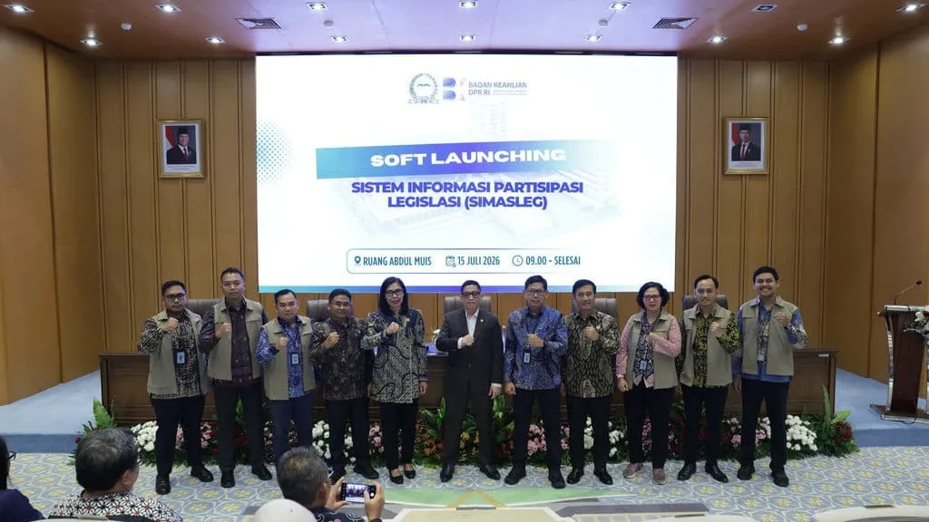 DPR Resmi Luncurkan SIMASLEG untuk Tingkatkan Transparansi dan Partisipasi Pembentukan UU