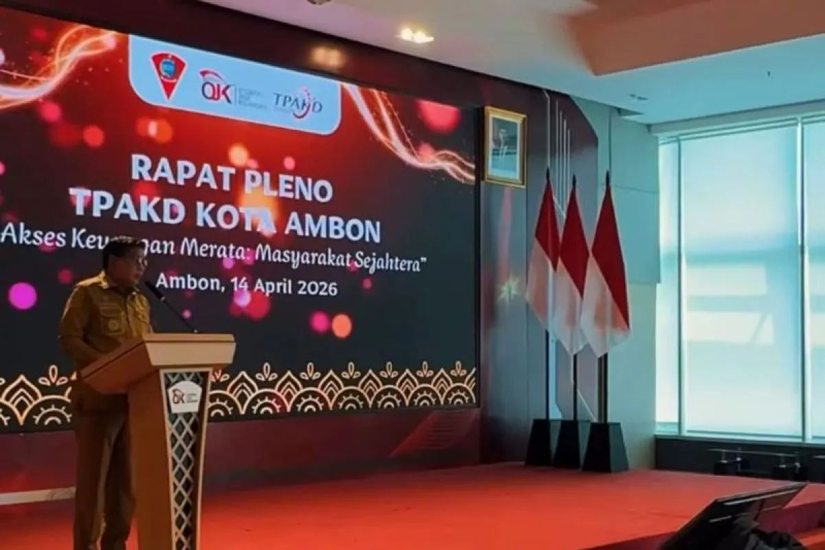 Pemkot Ambon dan OJK Maluku Selaraskan Strategi Perluasan Akses Keuangan Lewat Rapat Pleno TPAKD 2026