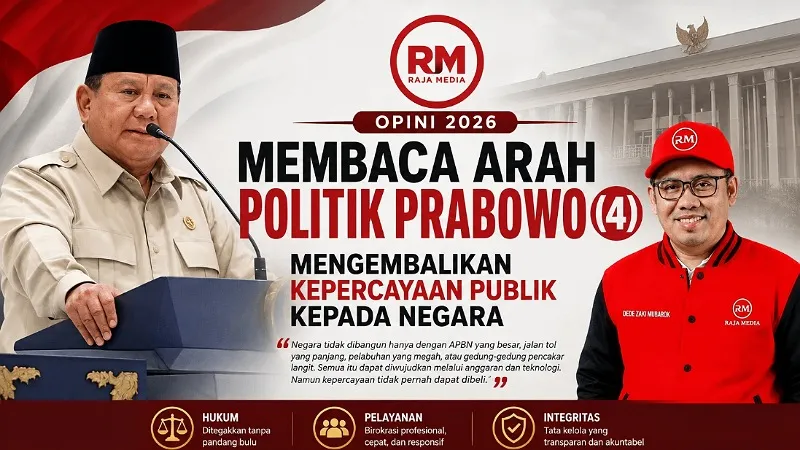 Mengukur Arah Politik Prabowo Lewat Upaya Memulihkan Kepercayaan Publik